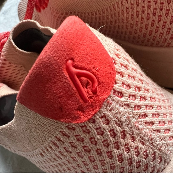 Allbirds Men's Tree Dasher 1 Cushioned Knit Comfort Shoe Flame Light Red Sole - Picture 10 of 15